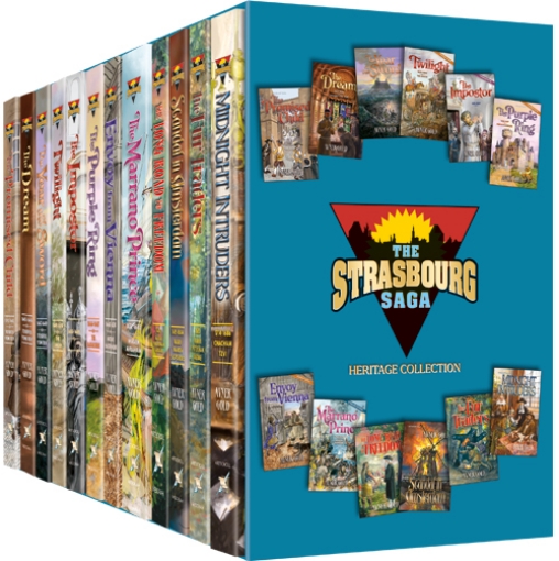 Picture of Strasbourg Saga by Avner Gold Complete 12 Volume Paperback Slipcased SET